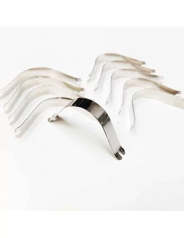 Flejes de sujeción para cuadros de aluminio. Bolsa 10 unidades Flejes de sujeción para cuadros de aluminio. Bolsa 10 unidades