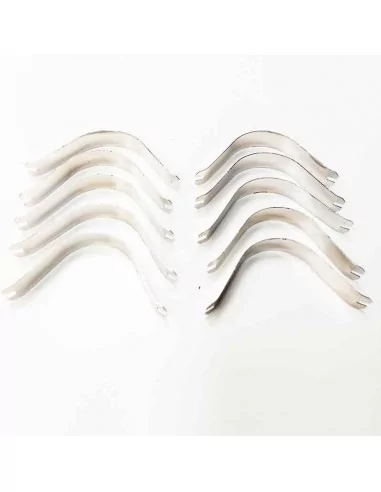 Flejes de sujeción para cuadros de aluminio. Bolsa 10 unidades Flejes de sujeción para cuadros de aluminio. Bolsa 10 unidades