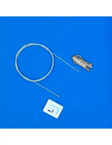 Sistema de suspensão com clip para teto falso e pendurador Gripple® Angel – Cabo de aço 100 cm