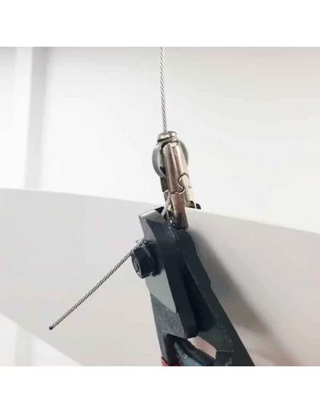 Sistema de suspensão com clip para teto falso e pendurador Gripple® Angel