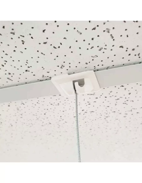 Sistema de suspensão com clip para teto falso e pendurador Gripple® Angel