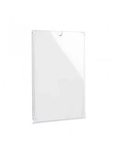 Carpeta de metacrilato para cartelería inmobiliaria. Porta carteles para escaparates