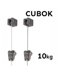 Système de suspension pour tableaux au plafond – Kit complet CUBOK