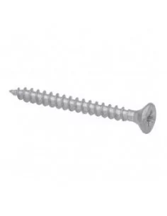 Parafuso prata 3,5x35 mm para trilho de galeria