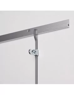 Parafuso prata 3,5x35 mm para trilho de galeria 2