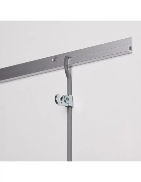 Parafuso prata 3,5x35 mm para trilho de galeria Parafuso prata 3,5x35 mm para trilho de galeria