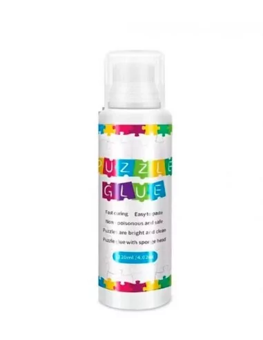 Cola para puzzles com aplicador – 120 ml – Acabamento transparente