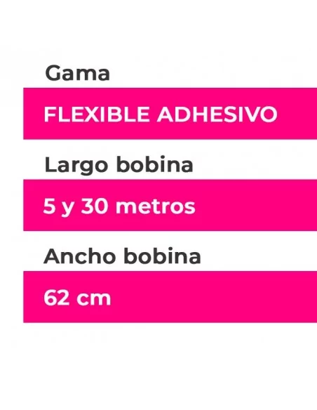IMÁN FLEXIBLE con una cara ADHESIVA. BOBINAS 62 cm ancho IMÁN FLEXIBLE con una cara ADHESIVA. BOBINAS 62 cm ancho