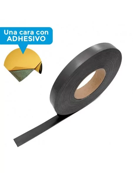 IMÁN FLEXIBLE ADHESIVO para POP-UPS. BOBINA 30m