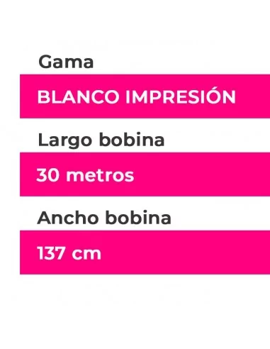 IMÁN FLEXIBLE BLANCO MULTIMAG para PLOTTER - BOBINA 137 cm ancho IMÁN FLEXIBLE BLANCO MULTIMAG para PLOTTER - BOBINA 137 cm ancho