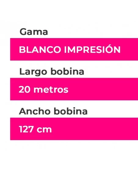 IMÁN BLANCO FLEXIBLE para PLOTTER. BOBINA 127cm x 20mtr. IMÁN BLANCO FLEXIBLE para PLOTTER. BOBINA 127cm x 20mtr.