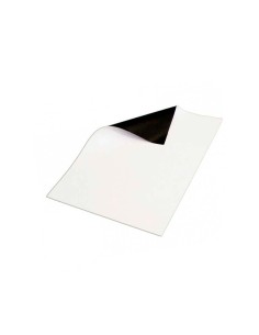 ÍMÃ FLEXÍVEL BRANCO NATURAL em FOLHAS PLANAS (Pacote com 10 folhas)