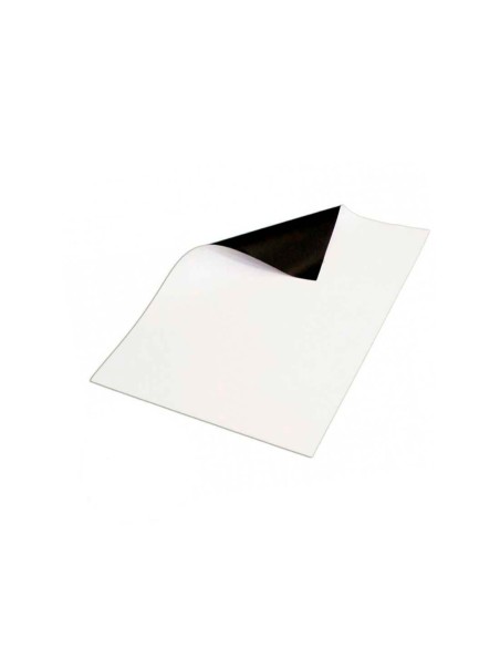 ÍMÃ FLEXÍVEL BRANCO NATURAL em FOLHAS PLANAS (Pacote com 10 folhas)