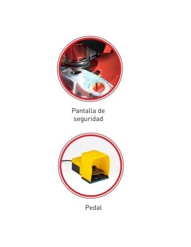 Ilhós pneumático compacto para têxteis e lonas Modelo Paloma