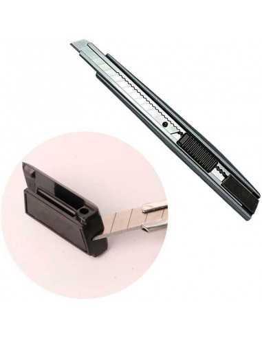 Cutter profesional 9 mm con ángulo de corte a 60 grados