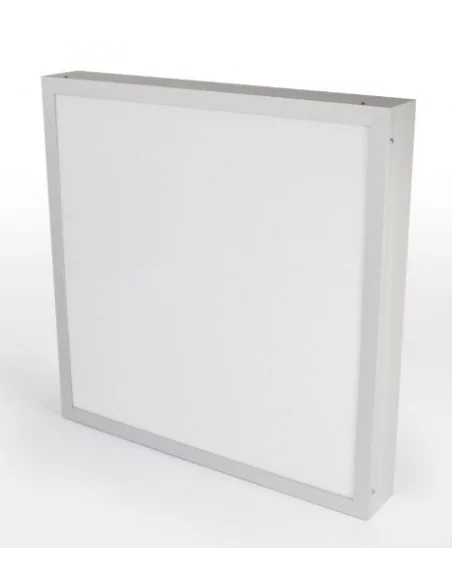 Perfil de aluminio blanco para banderolas y plafones de metacrilato. 85 X 15 mm