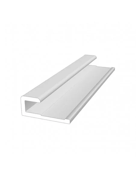 Profil en aluminium pour fermeture de panneaux Dibond 3 mm