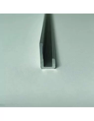 Profil en aluminium pour fermeture de panneaux Dibond 3 mm
