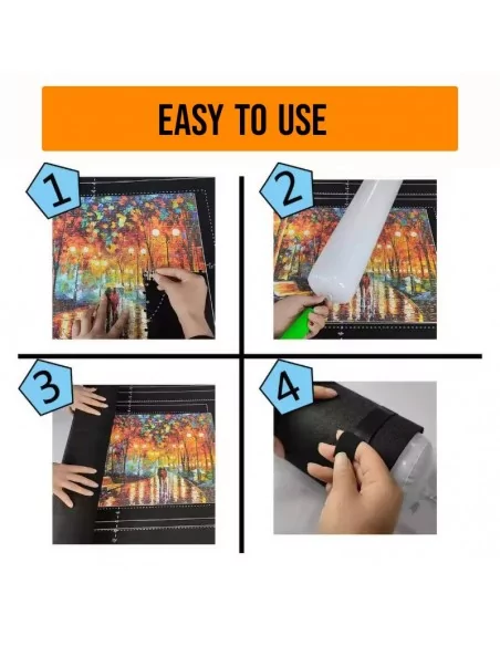 Tapete de feltro para guardar puzzle até 3000 peças