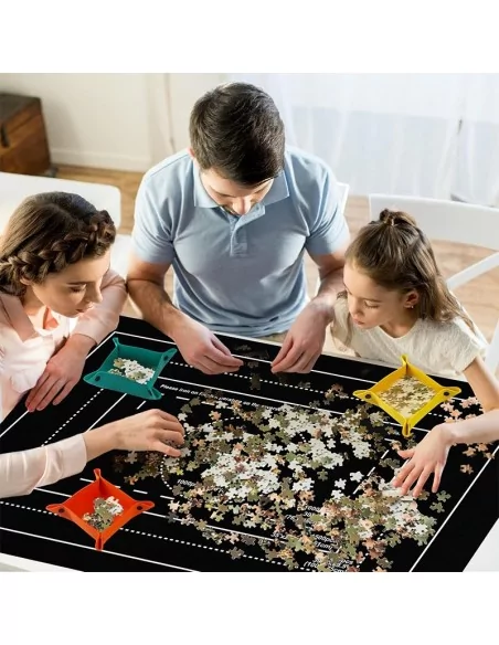 Tapete de feltro para guardar puzzle até 3000 peças