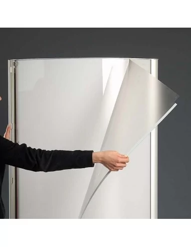 Tótem publicitario led doble cara QUARZO - Moldiber Tótem publicitario led doble cara QUARZO - Moldiber