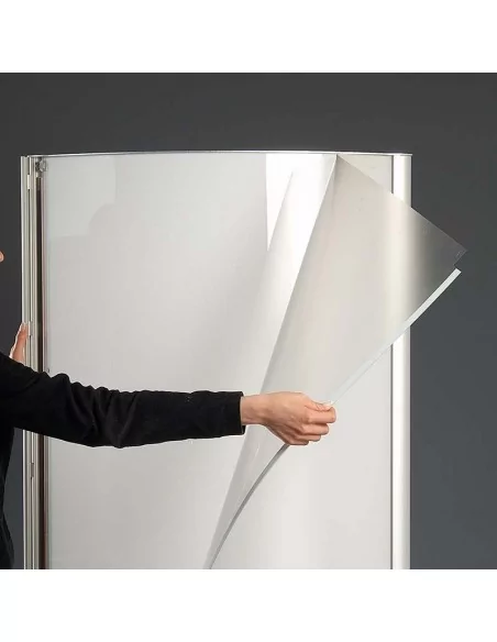 Tótem publicitario led doble cara QUARZO - Moldiber Tótem publicitario led doble cara QUARZO - Moldiber