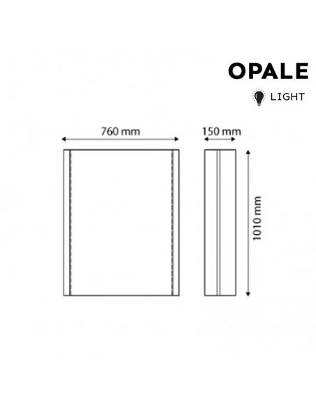 Totem publicitaire led une face - OPALE Totem publicitaire led une face - OPALE
