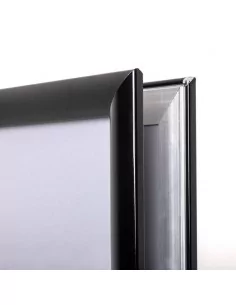 Tótem publicidad para carteles 2 x A1 doble cara acabado negro 2