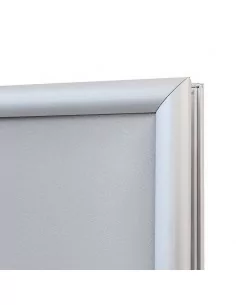 Tótem publicitario doble cara acabado plata Carato XL Silver 2