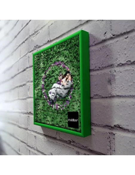 Cadre en aluminium vert pour puzzle personnalisé Cadre en aluminium vert pour puzzle personnalisé