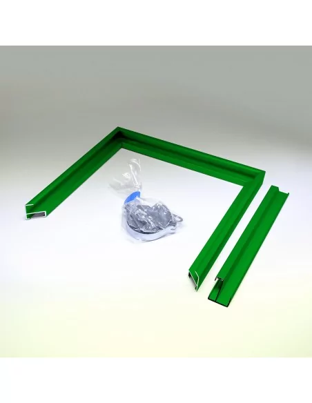 Cadre en aluminium vert pour puzzle personnalisé Cadre en aluminium vert pour puzzle personnalisé