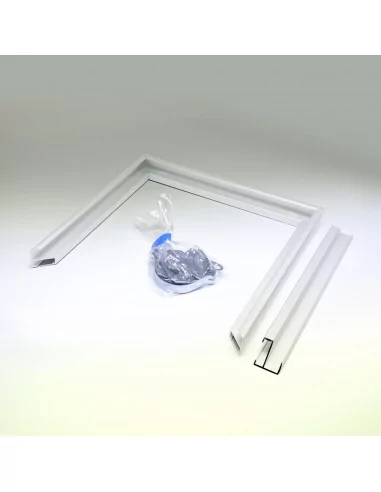 Cadre en aluminium blanc pour puzzle personnalisé Cadre en aluminium blanc pour puzzle personnalisé