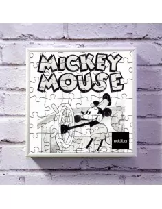 Marco de aluminio color blanco para puzzle personalizado