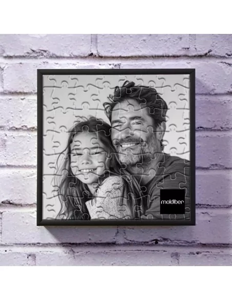 Cadre en aluminium noir pour puzzle personnalisé Cadre en aluminium noir pour puzzle personnalisé