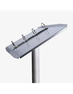 Atril metálico con anillas porta menú DIN A4 2