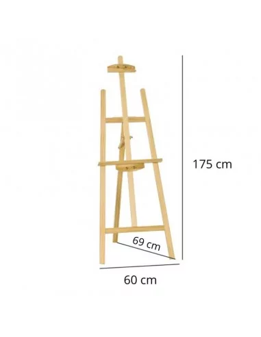 Caballete tres patas pino 175 cm - Moldiber Caballete tres patas pino 175 cm - Moldiber