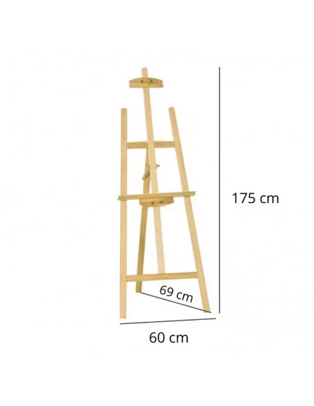 Cavalete três pés pinho 175 cm Cavalete três pés pinho 175 cm