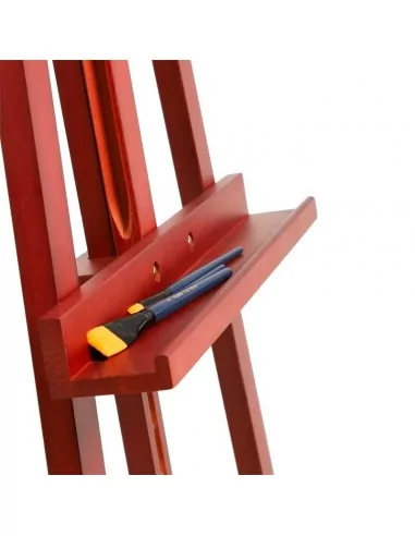 Caballete Madera de Haya Nogal Altura Ajustable 144-193 cm Caballete Madera de Haya Nogal Altura Ajustable 144-193 cm