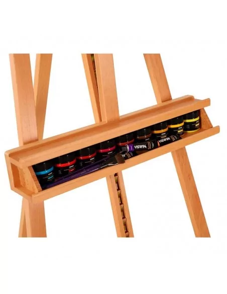 Chevalet Inclinable en hêtre Hauteur Maximale 226 cm Chevalet Inclinable en hêtre Hauteur Maximale 226 cm