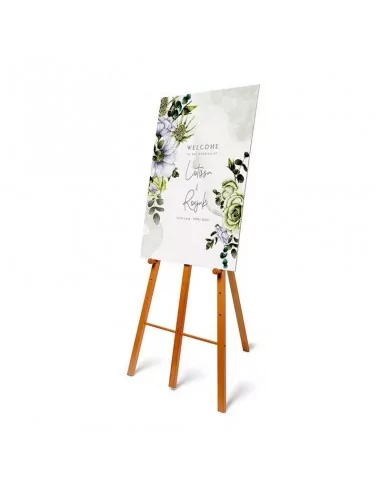 Chevalets pour cadres pour affiches ou tableaux en bois