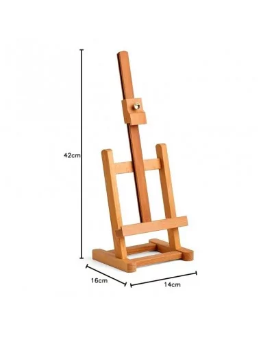 Caballete madera sobre mesa 42 cm - Modelo Degas