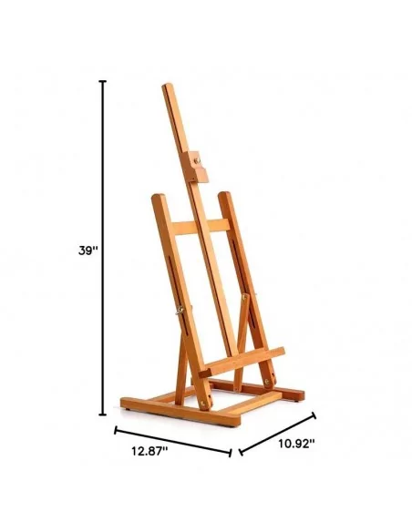 Caballete madera sobre mesa 100 cm - Modelo Surat en Moldiber