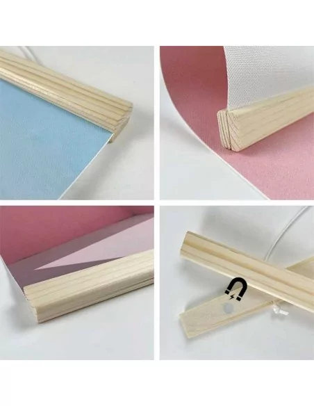 Suporte magnético para pôster Suporte magnético para pôster