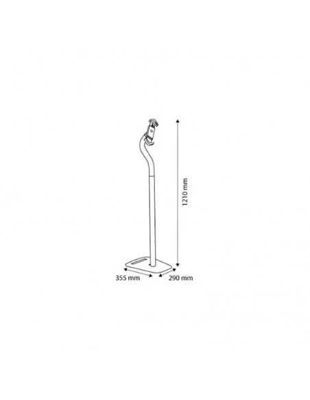 Soporte de pie para tablet 10 - Modelo Branca