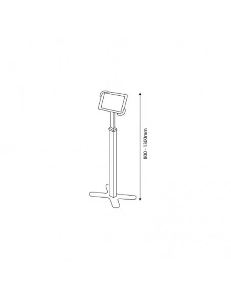 Suporte de chão para tablet 10 polegadas