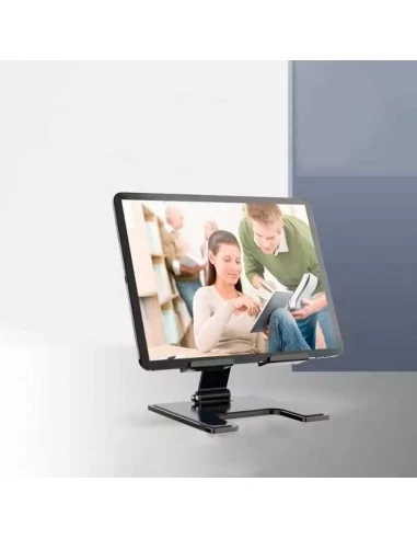 Soporte sobre mesa NEGRO para tablet 10 - Modelo Kindra