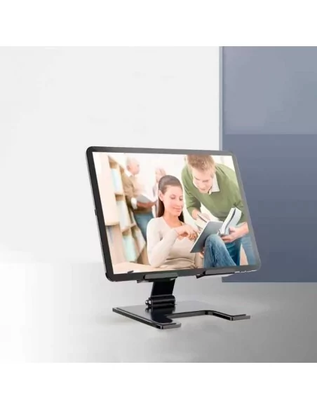 Soporte sobre mesa NEGRO para tablet 10 - Modelo Kindra