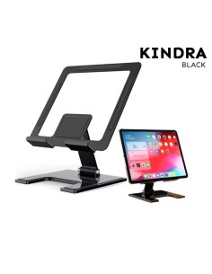 Soporte sobre mesa para tablet 10 pulgadas color negro KINDRA