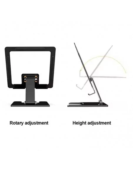 Support de table pour tablette 10 pouces noir KINDRA