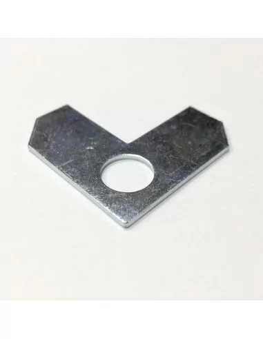 Esquadro liso sem parafuso para montagem de molduras de alumínio Esquadro liso sem parafuso para montagem de molduras de alumínio